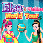 Elsa’s Fashion World Tour