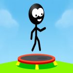 TRAMPOLINE STICKMAN