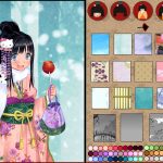 Anime Kimono dress up game Flash